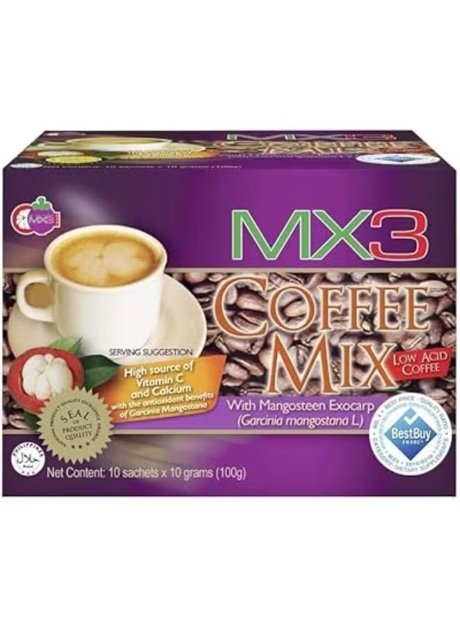 MX3 coffee mix with mangostana